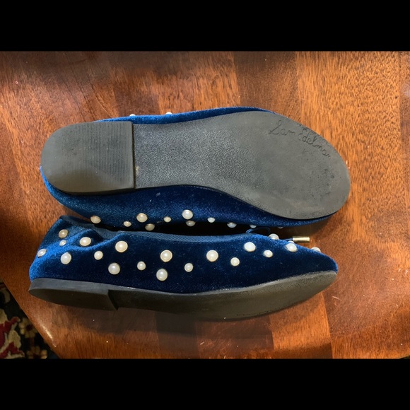 Girls velvet Sam Edelman flats - Picture 3 of 3